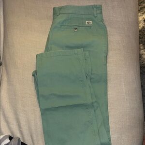 Lacoste Men's Teal Chinos